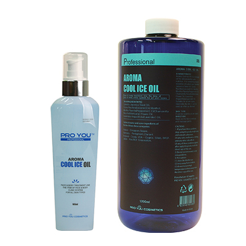 아로마 쿨-아이스 오일 1200ml-하체관리/시원한 청량감